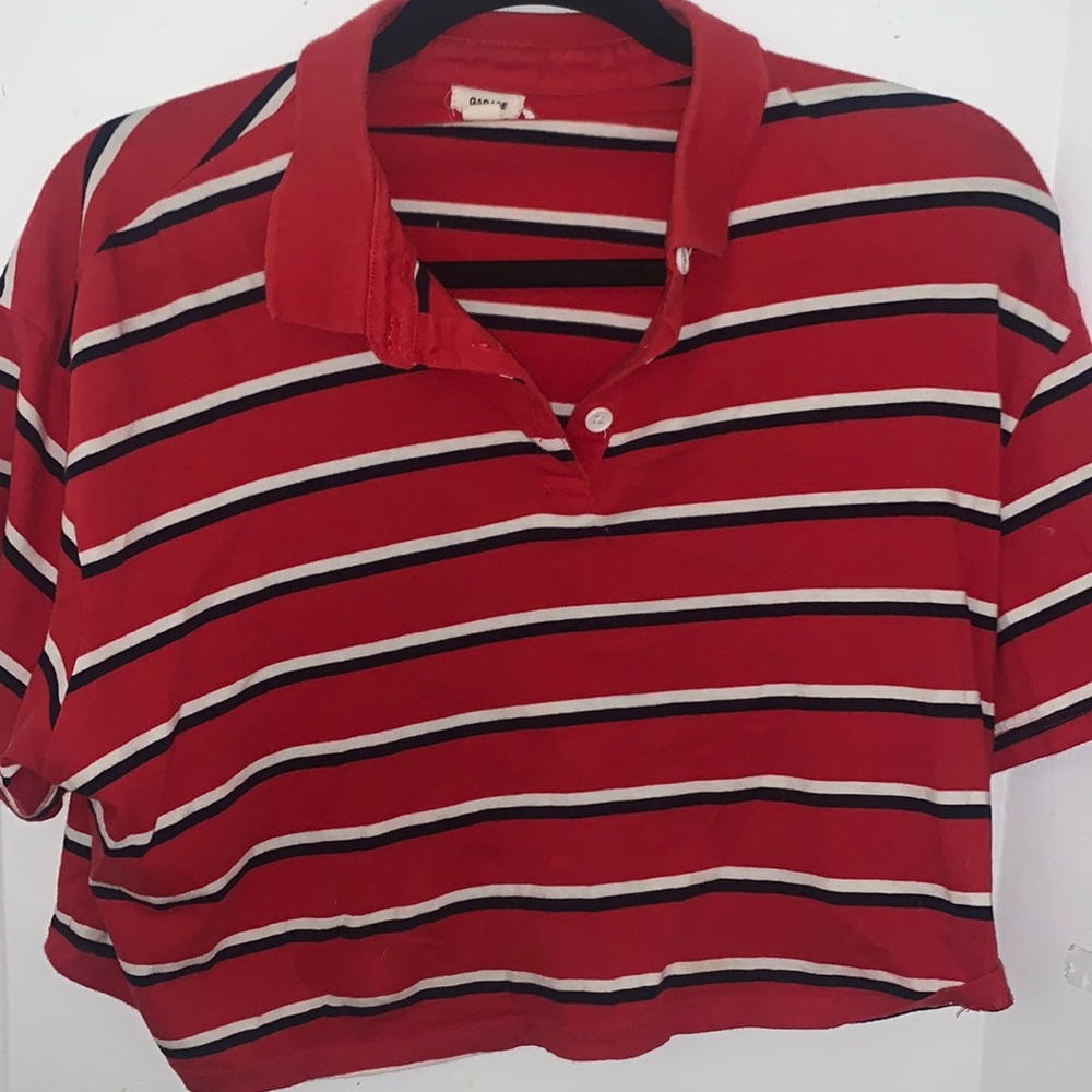 Garage crop top